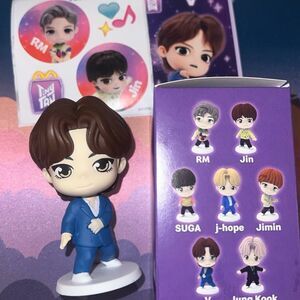 MCDONALD’S TINYTAN NEW 2025 HAPPY MEAL TOY V KPOP RARE BAND KIDS